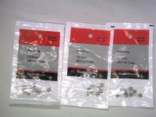 lot of 3 RadioShack 0.5A 250V 5x20mm Fast-Acting Glass Fuse 4-Pack 12 total