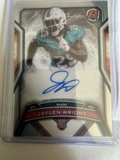 2025 Topps Resurgence Jaylen Wright Rookie Signatures #RRS-JWR Chrome Refractor