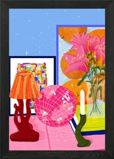Still Life modern pop art Framed Wall Art Poster Canvas Print Picture