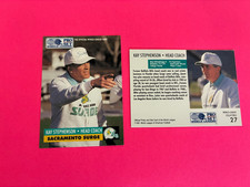 1991 Pro Set WLAF #27 Kay Stephenson Surge Coach