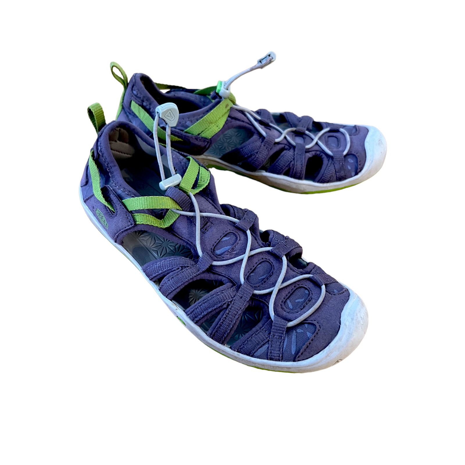 Keen sandali donna taglia 5 Moxie viola e verde scarpa da trekking 1016694