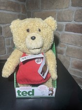 Ted Talking Plush Bear 2013 Moving Mouth 12 Movie Phrases Working And Tested