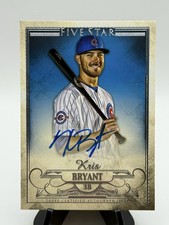 2016 Topps Five Star Kris Bryant #FSA-KB Auto SP