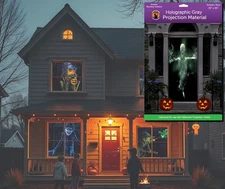 Reaper Brothers Gray Holographic 36"X80" High Resolution Rear Projection Screen