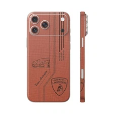 Phone Skin/Phone Wrap For iPhone, Samsung & Android Lamborghini leather Skin