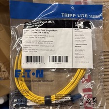 Image of Tripp Lite N370-02M Duplex Singlemode 8.3/125 Fiber Patch Cable (LC/LC), 2m (C