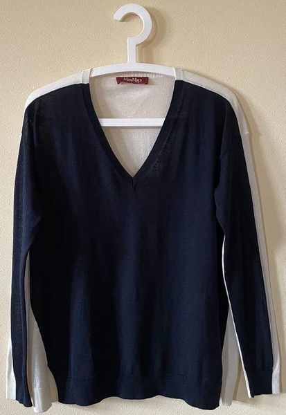 Women Max Mara Sweater White Wool M