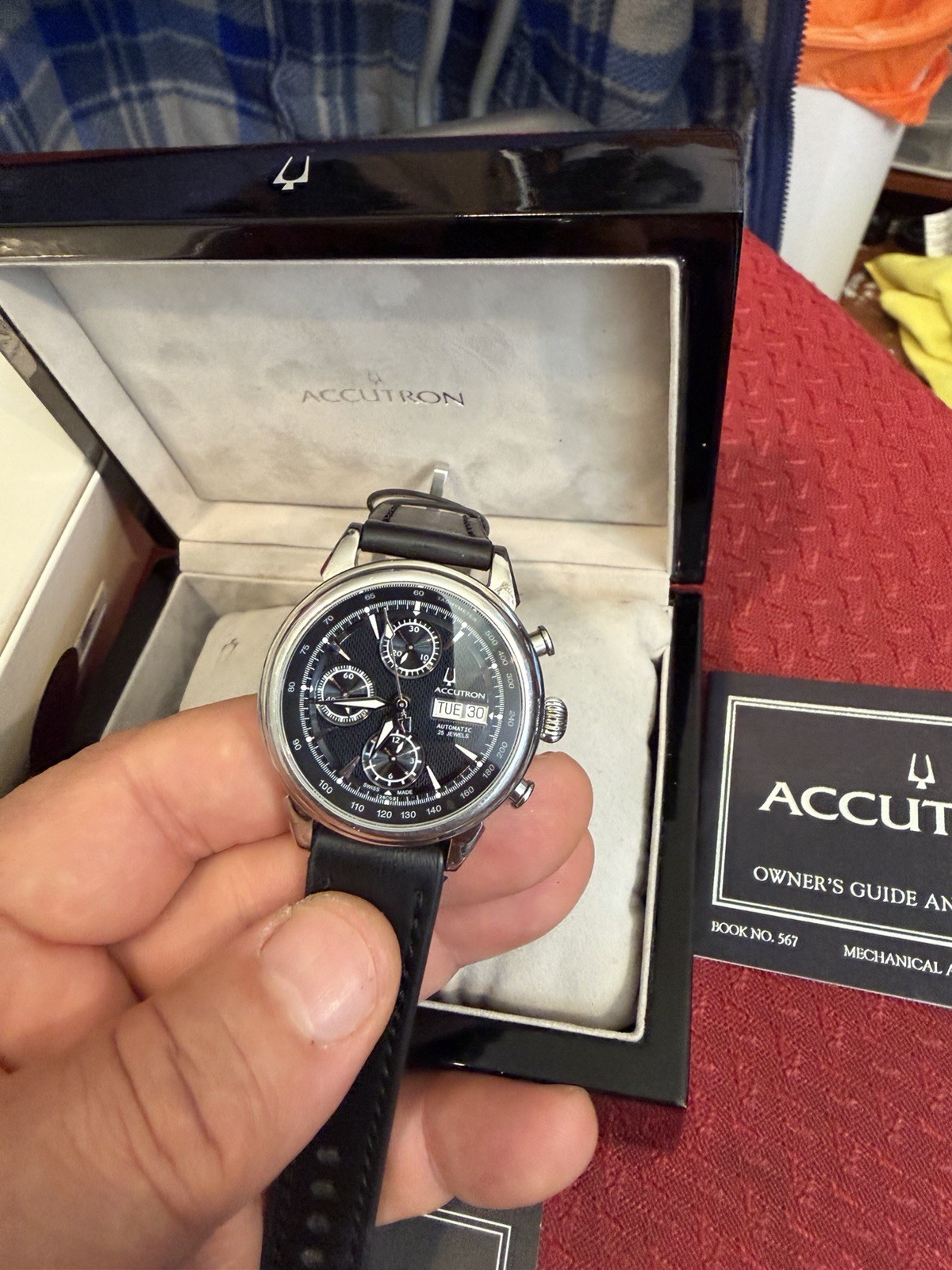 Bulova ACCUTRON Gemini Swiss Mechanical 25J Automati… - Gem