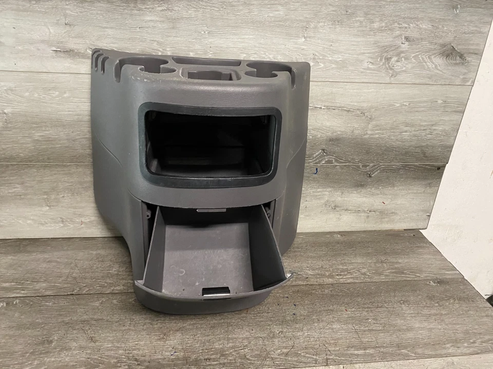 OEM FORD ECONOLINE VAN E150 E250 E350 E450 97-15 CONSOLA CENTRAL DELANTERA PORTAVASOS Foto 2 de 4