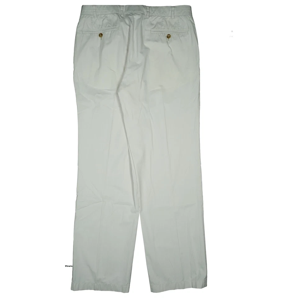 Hiltl 48 L30 Jeans Hose Creme Herren Chino Stoff dünn Straight Leg Sommer W31 M - Bild 4 von 4