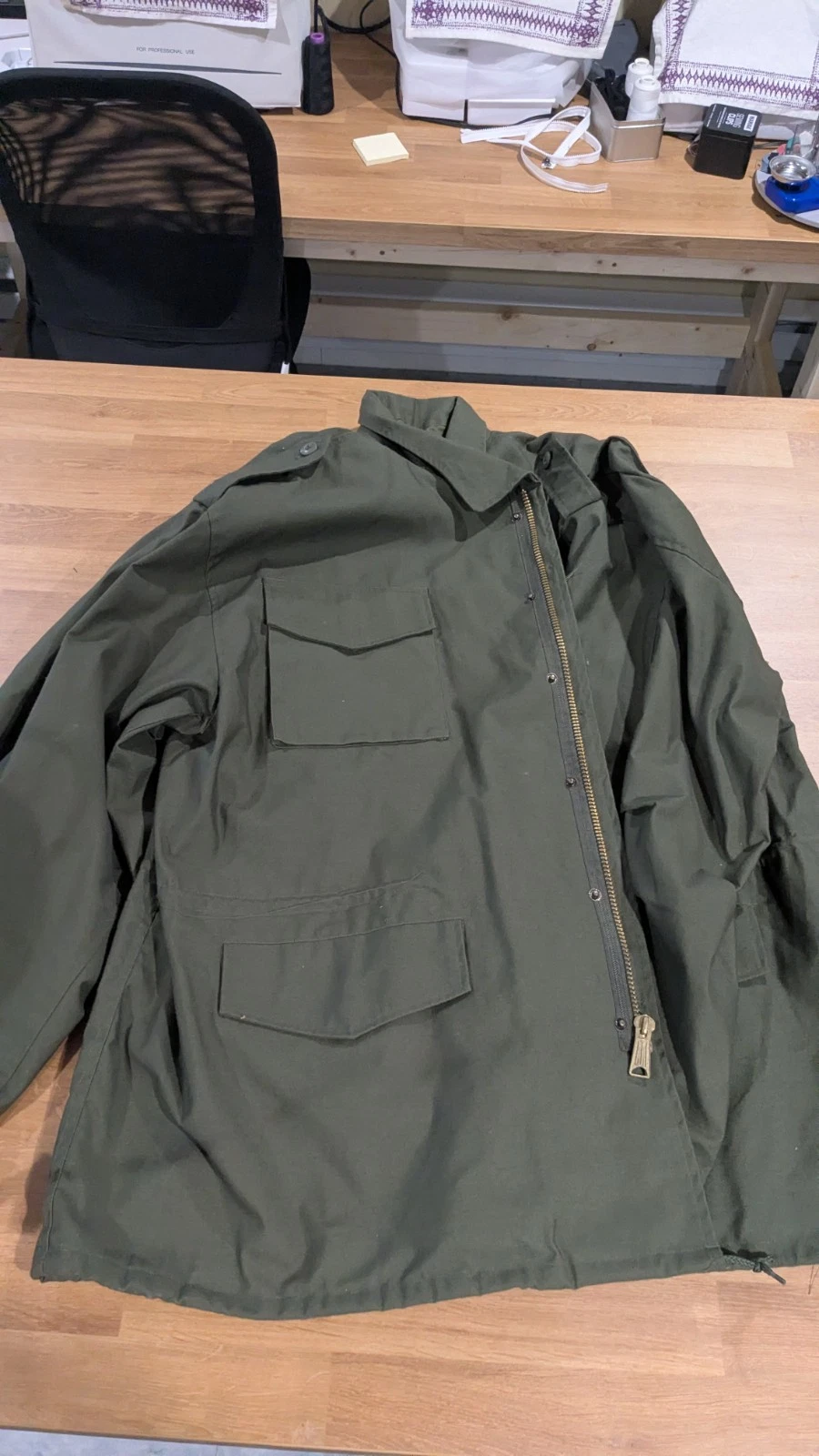 M-65 Field Jacket Men OD Green used 3xl - product detail image 1