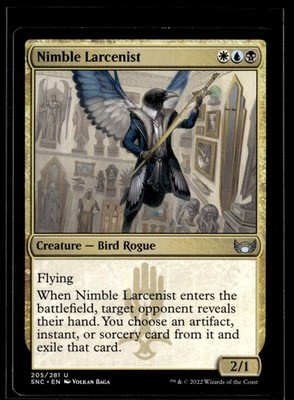2022 Streets of New Capenna Nimble Larcenist Expansion/Uncommon #205