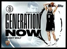 Danny Wolf 2025-26 Topps #GN-27 Generation Now Brooklyn Nets Basketball Card