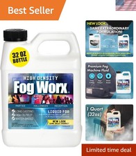 Extreme High Density Fog Juice - Quart 32 Fluid Ounces of Long Lasting, Hig...