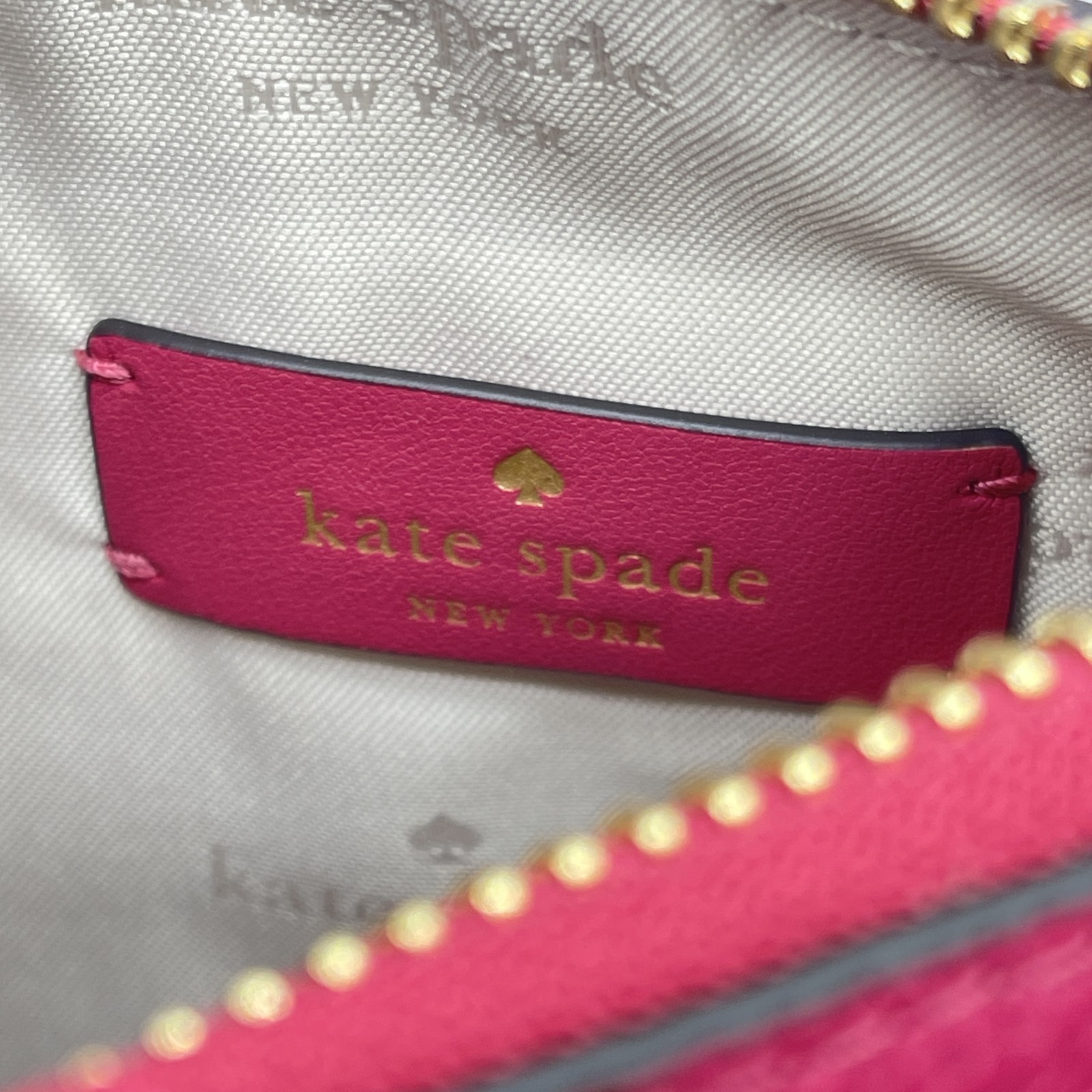 Kate Spade Womens Kayla Small Crossbody Bag Pebble Leather KL805 Rose Oil thumbnail 9