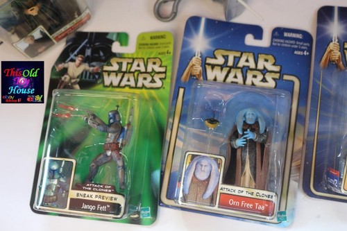 STAR WARS AOTC JANGO FETT LOT X9 KAMINO CONFRONTATION SNEAK PREVIEW ORN FRE TAA+ - Picture 8 of 9