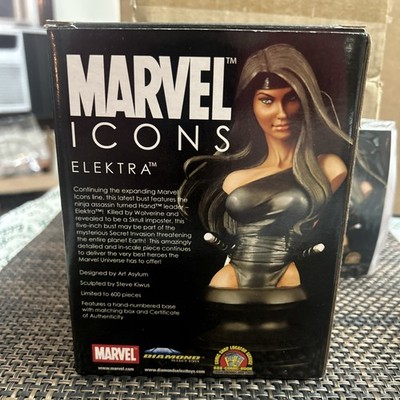 Diamond Select Marvel Icons Elektra Mini Bust 50/600 NEW