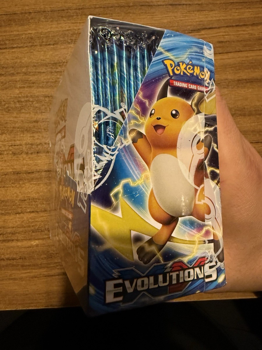 POKEMON XY EVOLUTIONS SEALED BOOSTER BOX 36 PACKS BRAND NEW