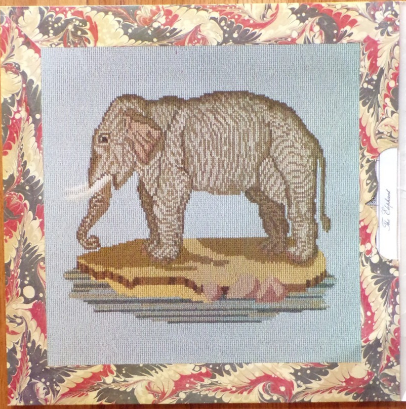 Elizabeth Bradley The Elephant Needlepoint Kit Victorian Animal Collection