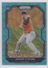 2021 Panini Prizm Teal Wave Prizm Andre Scrubb #54 0i8b