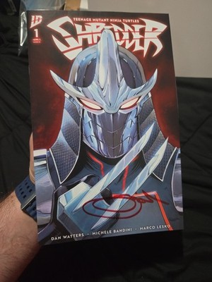 Signed Teenage Mutant Ninja Turtles TMNT: Shredder #1 Sajad Shah LTD 600