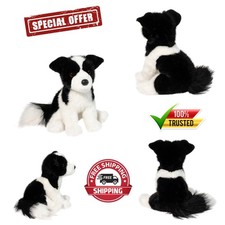 Douglas Chase Border Collie Dog Plush Stuffed Animal  11-inch new