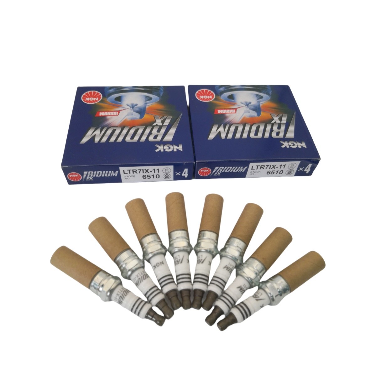 8Pcs LTR7IX11 Iridium IX Plug Spark Plugs For NGK 6510 LTR7IX-11 6510 Tune NEW