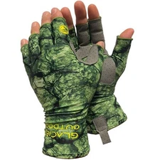 GLACIER GLOVE Islamorada Quick-Dry Fingerless Fishing Sun Glove, Colors & Sizes