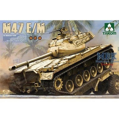 TAKOM MODEL TAK2072 M47 Patton 2in1 E /M
