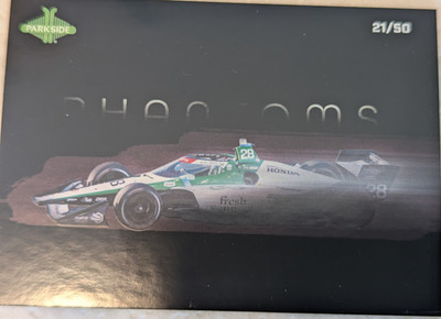 Marcus Ericsson Phantoms 21/50 2026 Parkside Trading Card IndyCar Indy 500