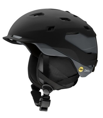 Smith Quantum MIPS Winter Sport Helmet M Black/Gray Adjustable w/ Ear Pads