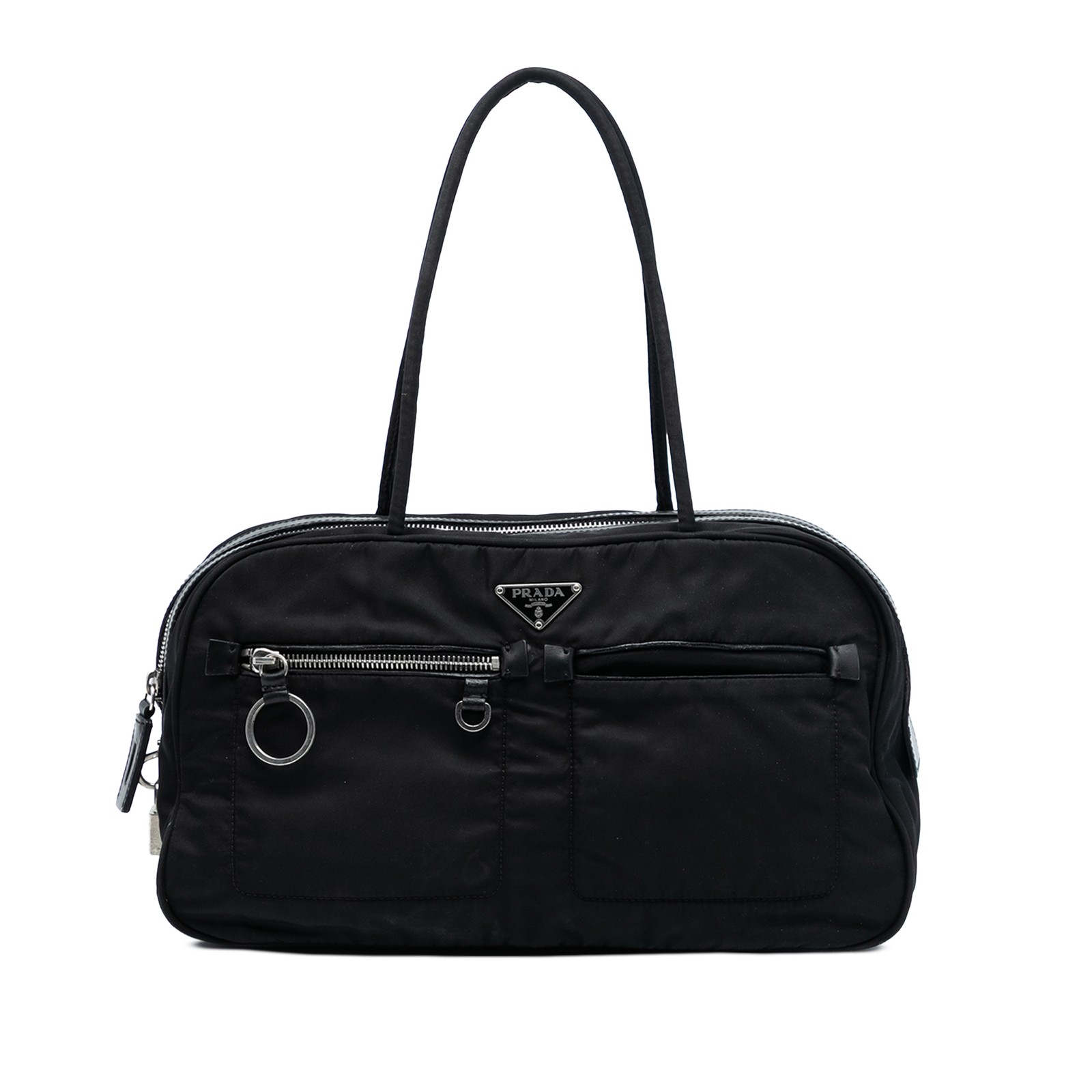 Authenticated Prada Tessuto Sport Black Nylon Fabric