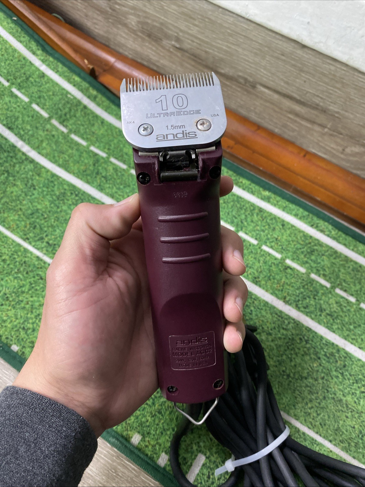 Andis ProClip Super 2-Speed Clipper AGC2 with Size 10 Ultra Edge Blade -