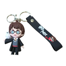 Harry Potter and Bird Rubber Keychain Purse B...