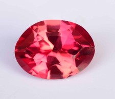 Flawless Natural imperial Topaz 9.35 Ct AGL Certified Oval Shape Loose Gemstone