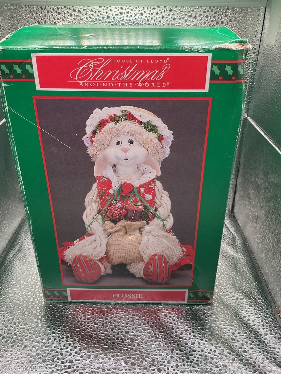 House of Lloyd Christmas around the world Flossie Bunny 541736 W
