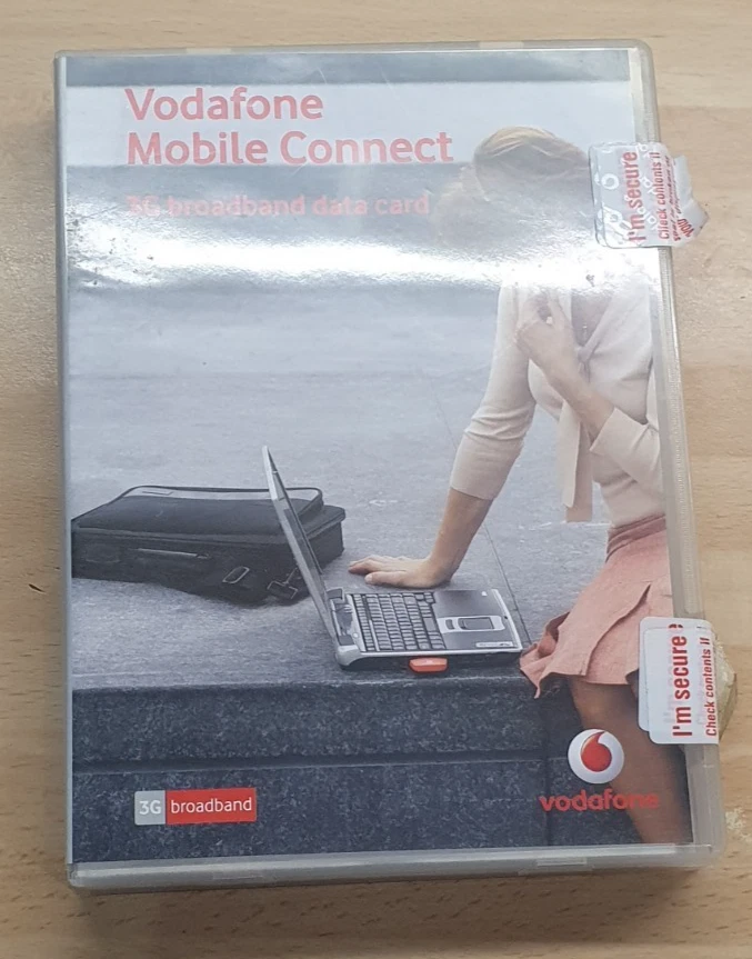 *NEW* (inner box seals intact) - VODAFONE MOBILE CONNECT - 3G BR.BND - DATA CARD - Image 2 of 2