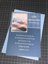 Hallmark DaySpring Veterans Day Card: Courage Sacrifice Gracious Numbers 6:24-26