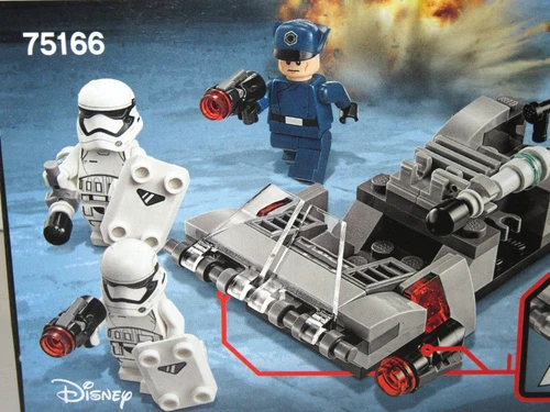 Lego Star Wars 75166 ~ FIRST ORDER TRANSPORT SPEEDER BATTLE PACK ~ NISB retired - Picture 7 of 10