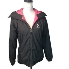 Haglofs Black Barrier Iii Womens Insulated Hooded Jacket M