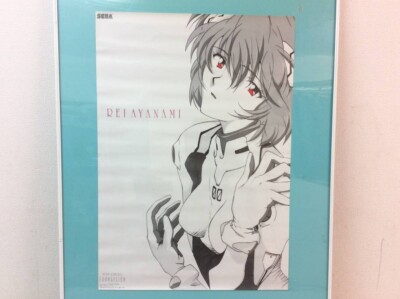 Neon Genesis Evangelion Rei Ayanami Plug Suit B2 Art Poster SEGA