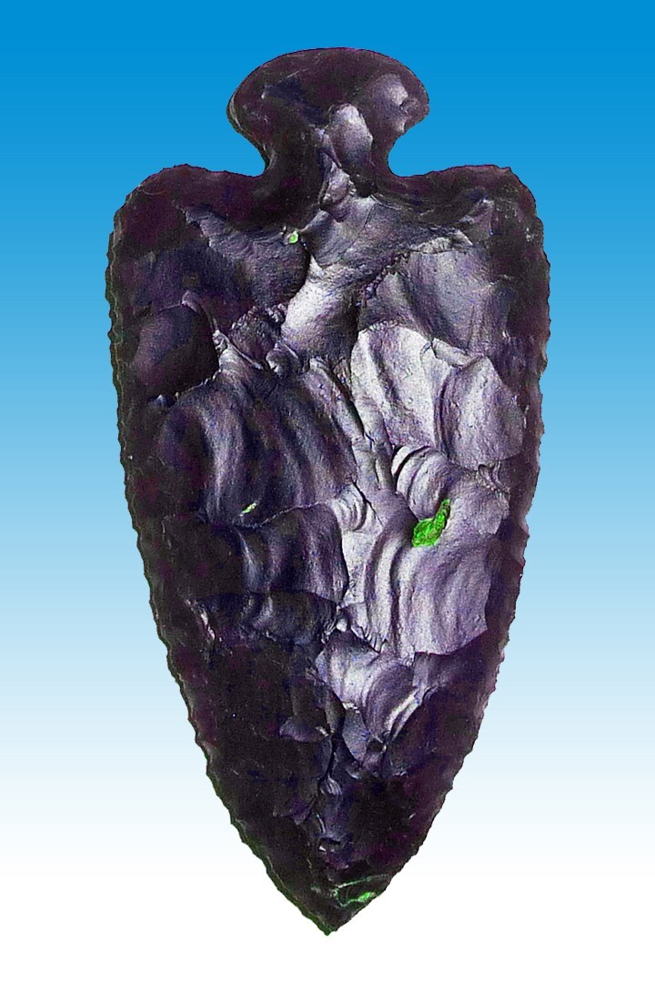 Nice Ohio Dovetail Zaleski Flint Arrowhead eBay