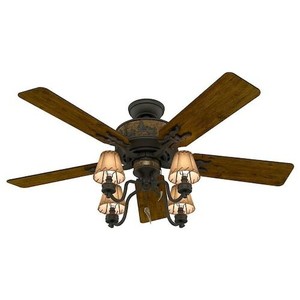 Details About 52 Bronze Cabin Ceiling Fan Unique Rustic Fixture Branch Lamp Shade Light Kit