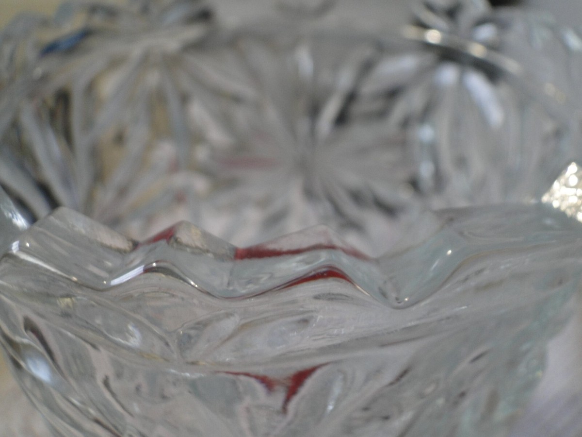 ANCIEN VASE EN cristal taillé Vintage 1960-70 EUR 25,00 - FR