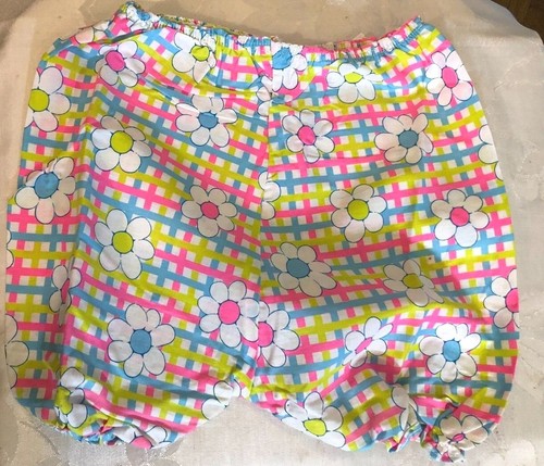 Baby Doll Pajamas Classic 70's Size 10 Girls Colorful - Picture 5 of 5