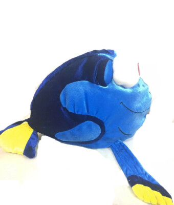 DISNEY STORE 15  Plush Finding Nemo Blue Dory FIsh Large Stuffed Animal Toy