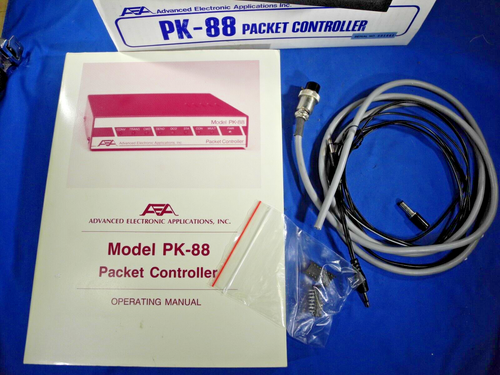 AEA Advanced Electronic Applications PK-88 Paket Controller Amateurfunk mit Kabeln - Bild 10 von 14