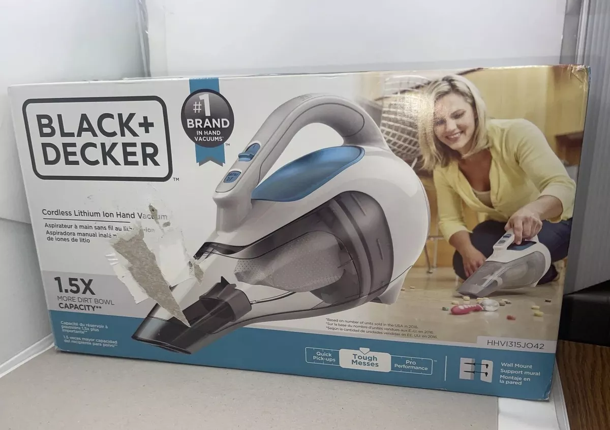 Black+Decker DustBuster ION HHVI315JO42 Vacuum Cleaner Review - Consumer  Reports