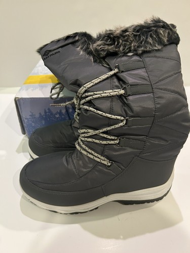 Women's Winter Waterproof Warm Mid Calf Snow Boots Outdoor Hiking Snow Boots 10 - 第 6/10 張圖片