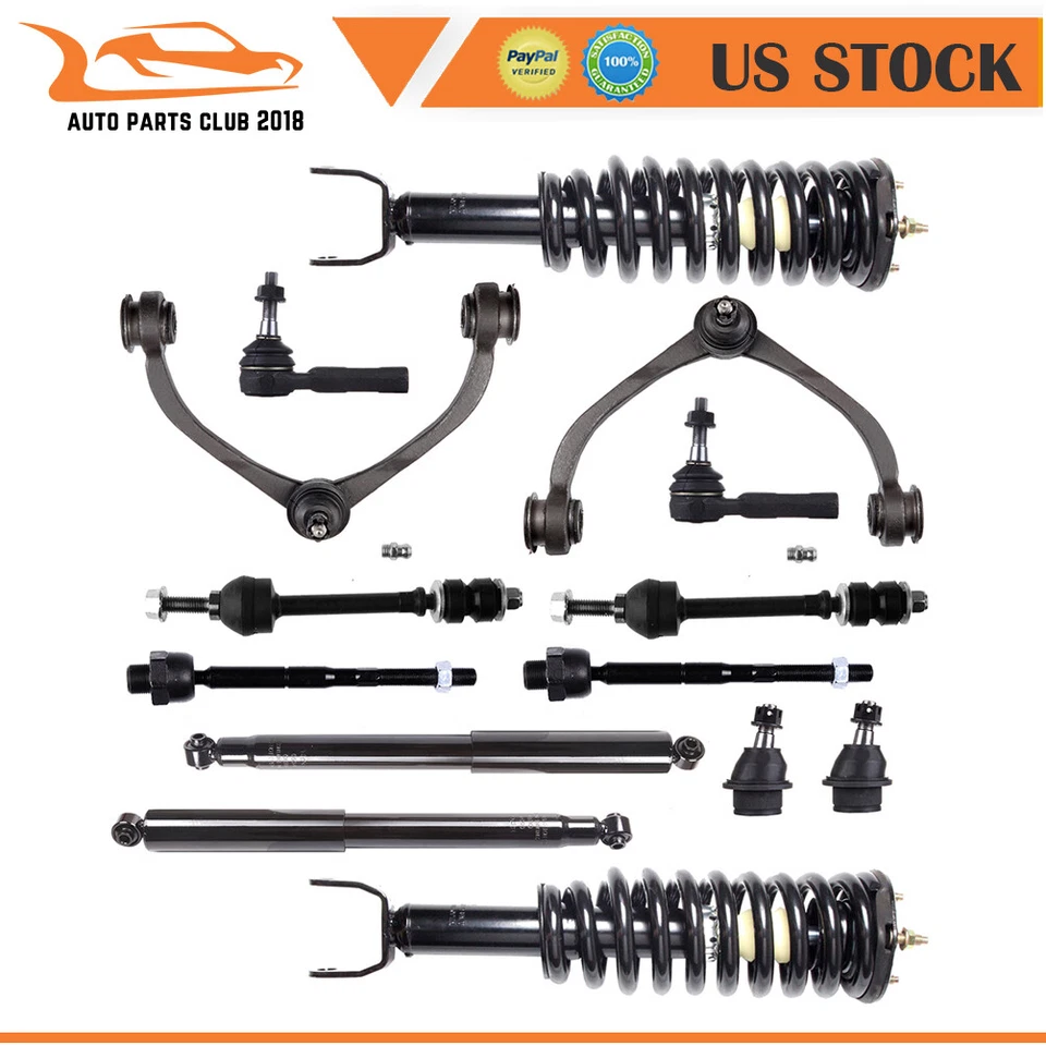 Front Strut Suspension Kit Rear Shock For Dakota Mitsubishi Raider 2006-2009 2WD Foto 2 de 4